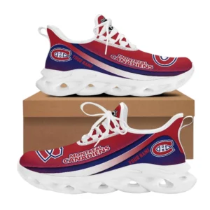 Montreal Canadiens Max Soul Shoes, All Over Print Max Soul Shoes Montreal Canadiens DNHL106742036 - White