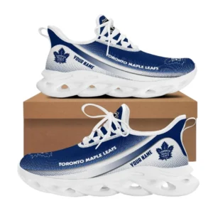 Toronto Maple Leafs Max Soul Shoes, All Over Print Max Soul Shoes Toronto Maple Leafs DNHL106742039 - White
