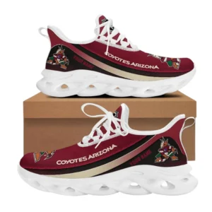 Arizona Coyotes Max Soul Shoes, All Over Print Max Soul Shoes Arizona Coyotes DNHL106742049 - White