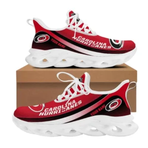Carolina Hurricanes Max Soul Shoes, All Over Print Max Soul Shoes Carolina Hurricanes DNHL106742050 - White