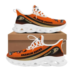 Anaheim Ducks Max Soul Shoes, All Over Print Max Soul Shoes Anaheim Ducks DNHL106742057 - White