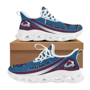 Colorado Avalanche Max Soul Shoes, All Over Print Max Soul Shoes Colorado Avalanche DNHL106742064 - White