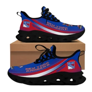 New York Rangers Max Soul Shoes, All Over Print Max Soul Shoes New York Rangers DNHL106742066 - Black