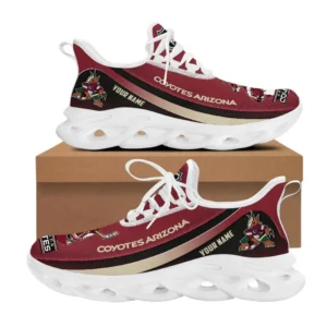 Arizona Coyotes Max Soul Shoes, All Over Print Max Soul Shoes Arizona Coyotes DNHL106742078 - White
