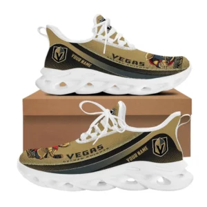 Vegas Golden Knights Max Soul Shoes, All Over Print Max Soul Shoes Vegas Golden Knights DNHL106742085 - White