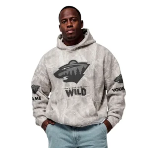 Minnesota Wild Hoodie, All Over Print Hoodie Minnesota Wild DNHL107772041