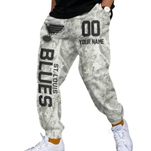 St. Louis Blues Sweatpants, All Over Print Sweatpants St. Louis Blues DNHL107772063