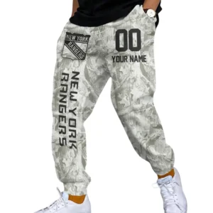 New York Rangers Sweatpants, All Over Print Sweatpants New York Rangers DNHL107772064