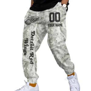 Detroit Red Wings Sweatpants, All Over Print Sweatpants Detroit Red Wings DNHL107772071