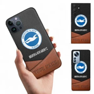Brighton & Hove Albion Fans Gift Phone Case, All Over Print Phone Case For Sport Fan, Custom Name EPL101072825233