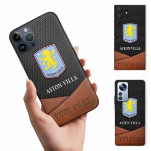 Aston Villa Fans Gift Phone Case, All Over Print Phone Case For Sport Fan, Custom Name EPL101072825237
