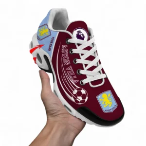 Aston Villa Fans Gift TN Shoes, All Over Print TN Shoes For Sport Fan, Custom Name EPL102072825348