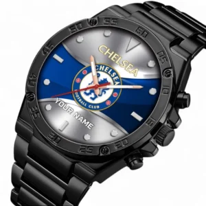 Chelsea Fans Gift Hand Watch, All Over Print Hand Watch For Sport Fan, Custom Name EPL105072925556