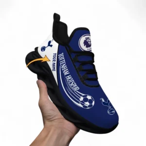 Tottenham Hotspur Fans Gift Max Soul Shoes, All Over Print Max Soul Shoes For Sport Fan, Custom Name EPL108072925894-Black