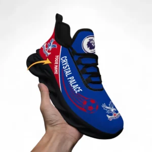 Crystal Palace Fans Gift Max Soul Shoes, All Over Print Max Soul Shoes For Sport Fan, Custom Name EPL108072925900-Black