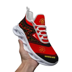 Manchester United Fans Gift Max Soul Shoes, All Over Print Max Soul Shoes For Sport Fan EPL1120730334-White