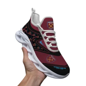 West Ham United F.C Fans Gift Max Soul Shoes, All Over Print Max Soul Shoes For Sport Fan EPL1120730340-White