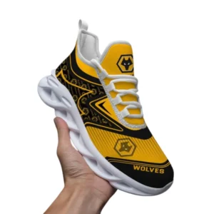 Wolverhampton Wanderers F.C Fans Gift Max Soul Shoes, All Over Print Max Soul Shoes For Sport Fan EPL1120730341-White