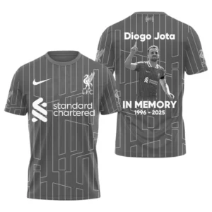 Diogo Jota In Memory T-Shirt 3D, All Over Print T-Shirt For Liverpool Fan EPL98070425672