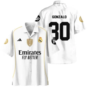 Gonzalo Garcia Real Madrid Hawaiian shirt  For Fan Gonzalo Garcia HVN1100GG070125HAW