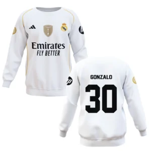 Gonzalo Garcia Real Madrid Sweatshirt  For Fan Gonzalo Garcia HVN1100GG070125SW