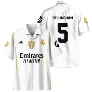 Jude Bellingham Real Madrid Hawaiian shirt  For Fan Jude Bellingham HVN1100JB070125HAW