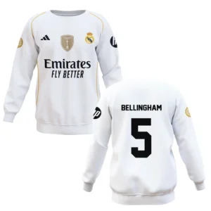 Jude Bellingham Real Madrid Sweatshirt  For Fan Jude Bellingham HVN1100JB070125SW