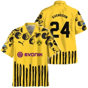 Daniel Svensson Borussia Dortmund Hawaiian shirt  For Fan Daniel Svensson HVN1101DS070125HAW