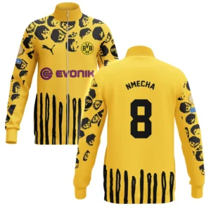 Felix Nmecha Borussia Dortmund Stand Collar Jacket  For Fan Felix Nmecha HVN1101FN070125SCJ
