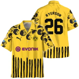 Julian Ryerson Borussia Dortmund Hawaiian shirt  For Fan Julian Ryerson HVN1101JR070125HAW