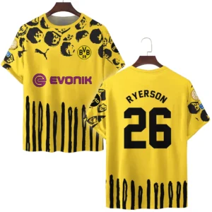 Julian Ryerson Borussia Dortmund T-Shirt  For Fan Julian Ryerson HVN1101JR070125TS3D