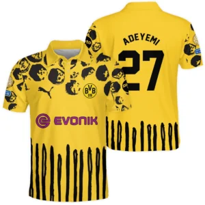 Karim Adeyemi Borussia Dortmund Polo Shirt  For Fan Karim Adeyemi HVN1101KA070125POS