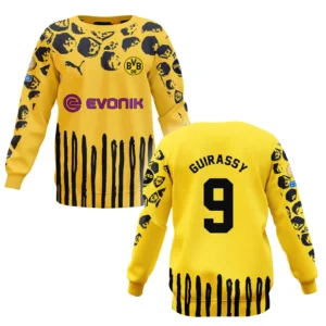 Serhou Guirassy Borussia Dortmund Sweatshirt  For Fan Serhou Guirassy HVN1101SG070125SW
