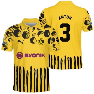 Waldemar Anton Borussia Dortmund Polo Shirt  For Fan Waldemar Anton HVN1101WA070125POS