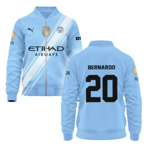 Bernardo Silva Manchester City Bomber Jacket  For Fan Bernardo Silva HVN1102BS070125BOB