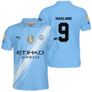 Erling Haaland Manchester City Polo Shirt  For Fan Erling Haaland HVN1102EH070125POS