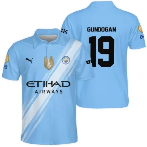 Ilkay Gundogan Manchester City Polo Shirt  For Fan Ilkay Gundogan HVN1102IG070125POS