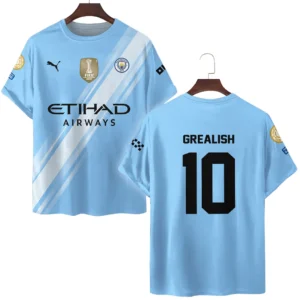 Jack Grealish Manchester City T-Shirt  For Fan Jack Grealish HVN1102JA070125TS3D
