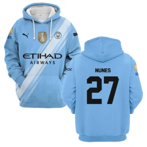 Matheus Nunes Manchester City Hoodie  For Fan Matheus Nunes HVN1102MN070125HOD