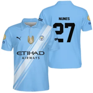 Matheus Nunes Manchester City Polo Shirt  For Fan Matheus Nunes HVN1102MN070125POS