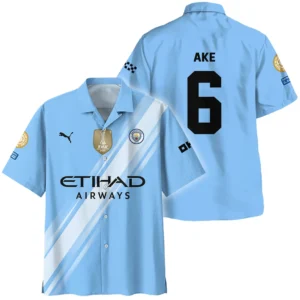 Nathan Ake Manchester City Hawaiian shirt  For Fan Nathan Ake HVN1102NA070125HAW