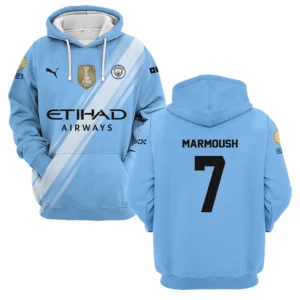 Omar Marmoush Manchester City Hoodie  For Fan Omar Marmoush HVN1102OM070125HOD
