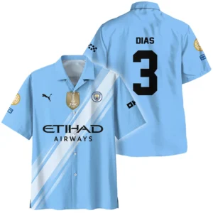 Ruben Dias Manchester City Hawaiian shirt  For Fan Ruben Dias HVN1102RD070125HAW