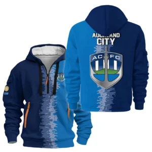 Auckland City Hoodie Half Zipper Club World Cup 2025 For Fan Auckland City HVN1103AC070225HODZ