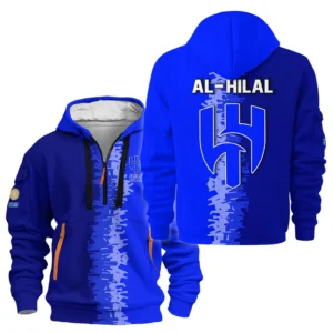 Al-Hilal Hoodie Half Zipper Club World Cup 2025 For Fan Al-Hilal HVN1103AL070225HODZ