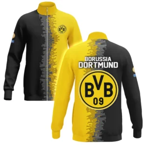 Borussia Dortmund Stand Collar Jacket Club World Cup 2025 For Fan Borussia Dortmund HVN1103BD070225SCJ