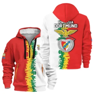 Benfica Hoodie Half Zipper Club World Cup 2025 For Fan Benfica HVN1103BE070225HODZ