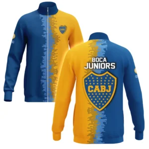 Boca Juniors Stand Collar Jacket Club World Cup 2025 For Fan Boca Juniors HVN1103BJ070225SCJ