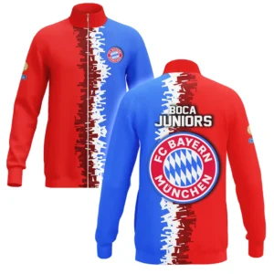 Bayern Munich Stand Collar Jacket Club World Cup 2025 For Fan Bayern Munich HVN1103BM070225SCJ