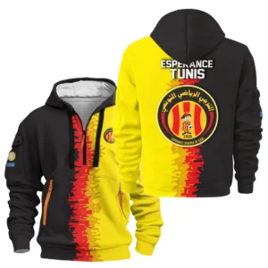 Esperance Tunis Hoodie Half Zipper Club World Cup 2025 For Fan Esperance Tunis HVN1103ET070225HODZ